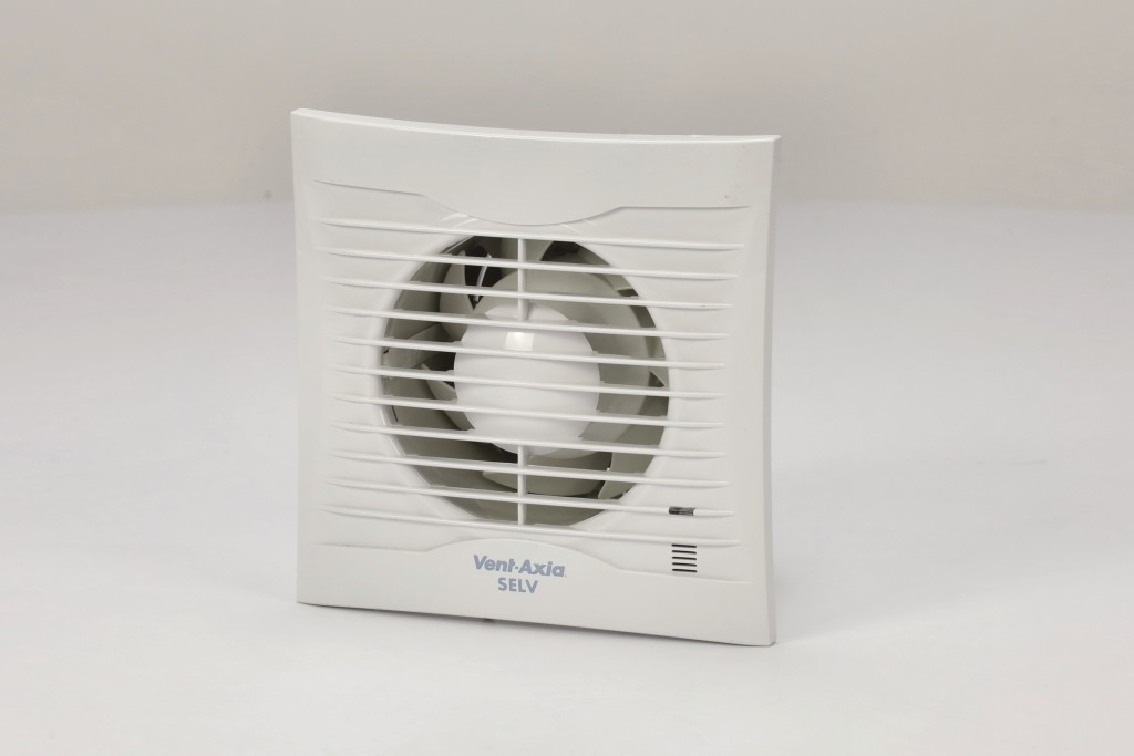Ventilateur De Salle De Bain Silencieux 100mm - Capteur Humidité/mouvement - 93 M³/h - Classe A+