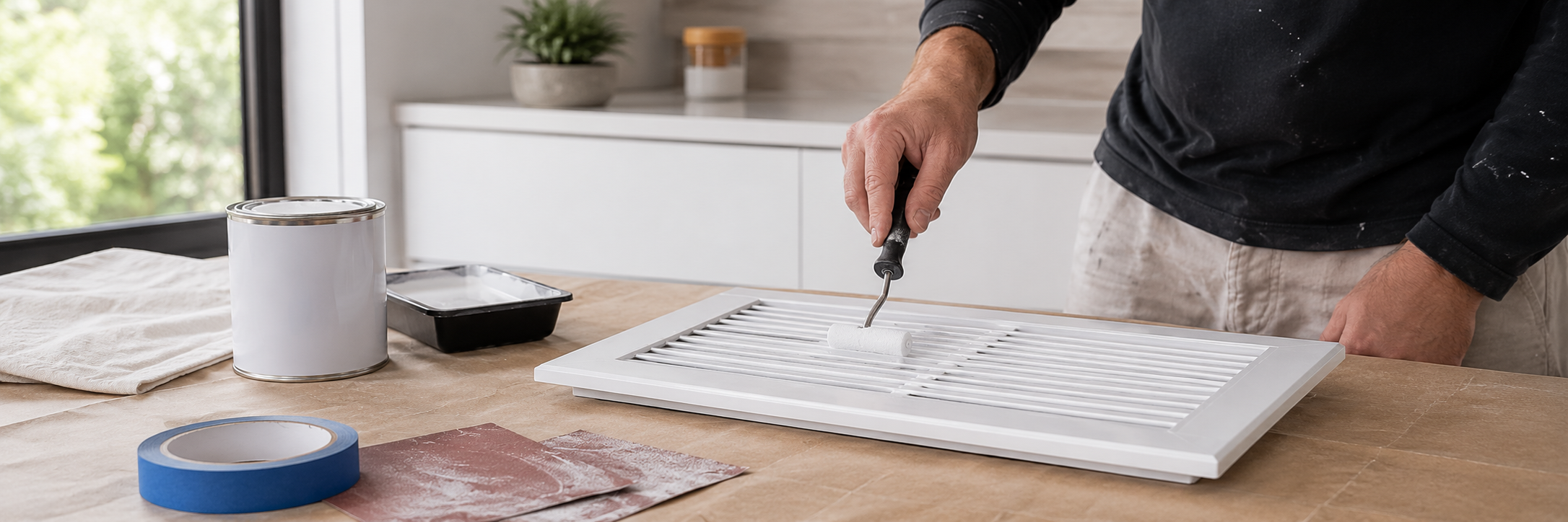 Puis-je peindre mes grilles de ventilation ?