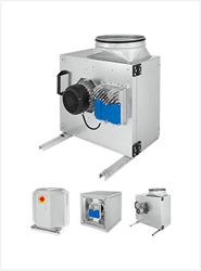 Ventilateurs pour hottes commerciales