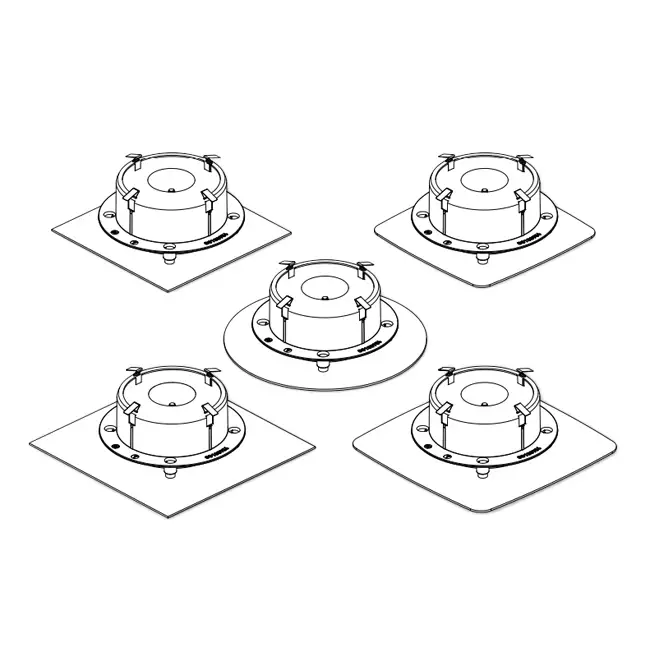 Duco Vent Design square XL AK extraction et soufflé