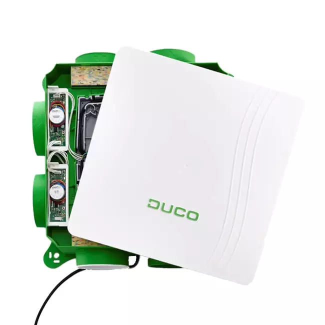 Duco Focus CO2 + vanne de contrôle de l'humidité 50 m³/h