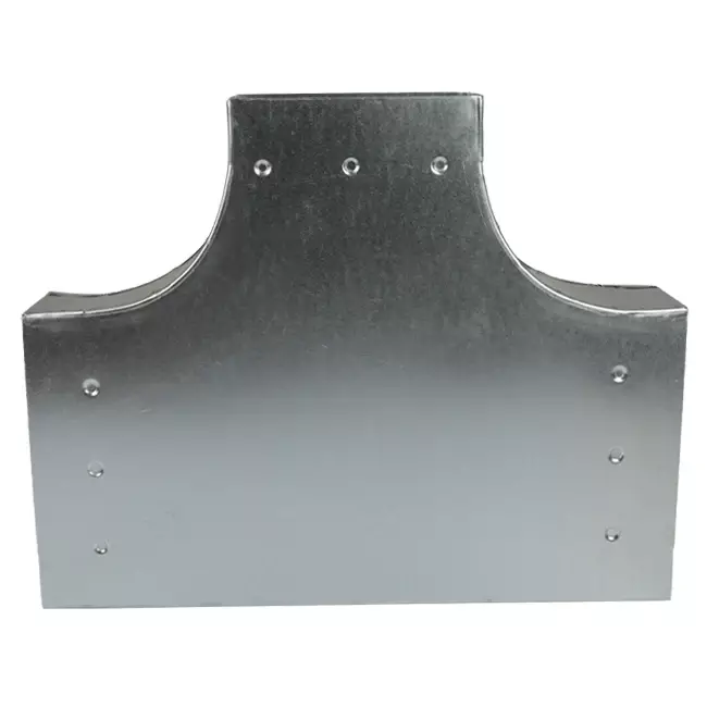 Pièce en T 90 degrés 300x80 mm - 170x80 mm pour gaine