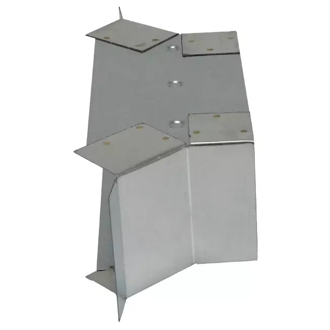 Raccordement latéral 170x80 mm pour tuyau d'évacuation des fumées