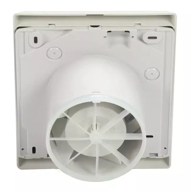 Vmc salle de bain Itho Daalderop Ø100 mm- blanc avec minuterie BTV-N201 T