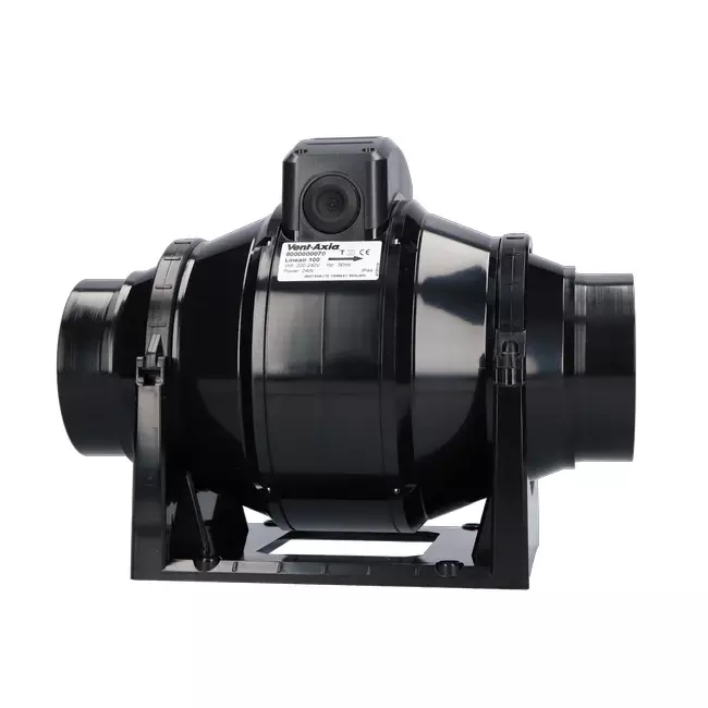 Vent-Axia ventilateur tubulaire 200mm débit mixte avec minuterie - Lineair 200T