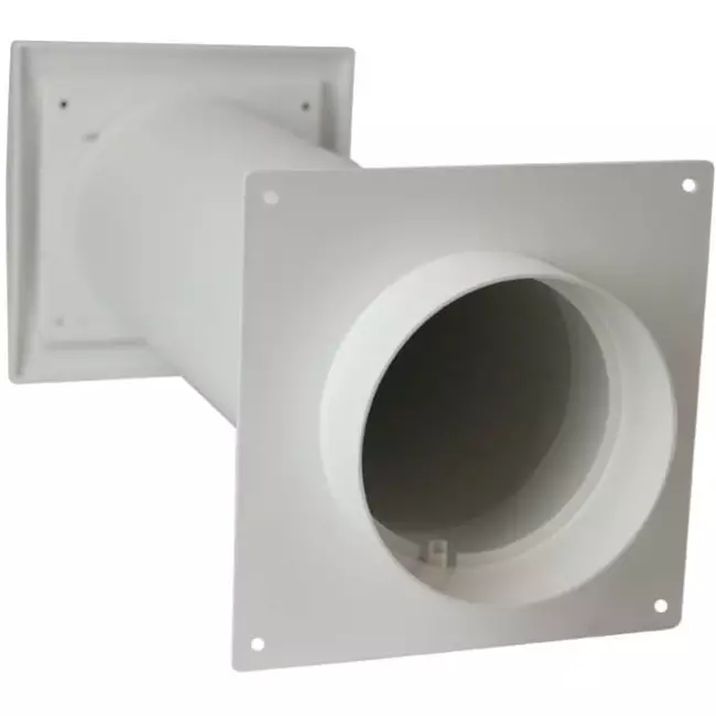 Gaine murale exérieure SPK3 Ø100mm avec clapet anti retour