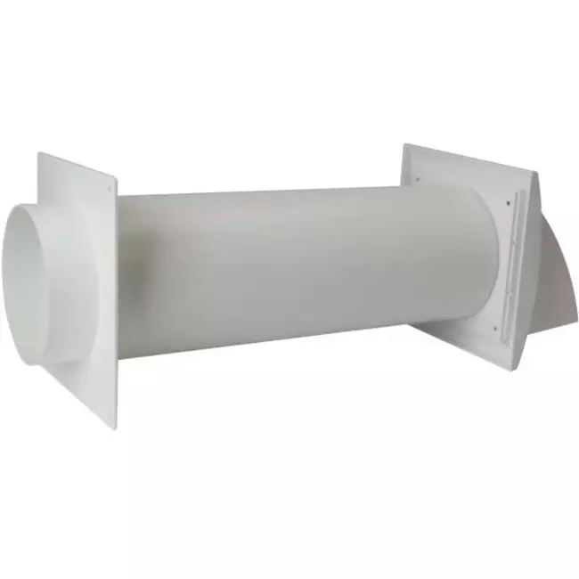 Gaine murale exérieure SPK3 Ø100mm avec clapet anti retour