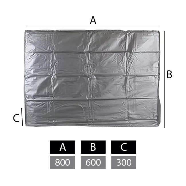 Couvercle pour unités extérieures moyen 800 x 600 x 300 mm