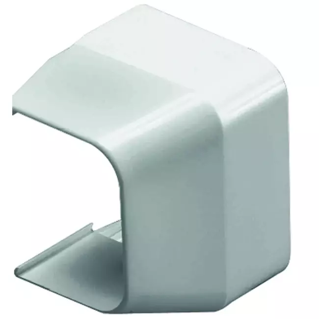 Gaine de climatisation Climaplus Réduction de 125x75 à 90x65mm RAL9010 BLANC
