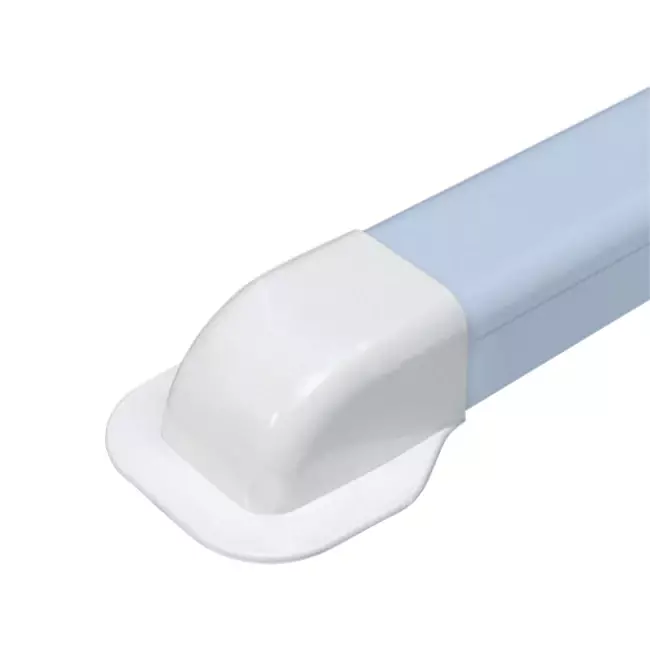 Climaplus bouchon mural pour gaine de climatisation 70x55mm RAL 9010 BLANC