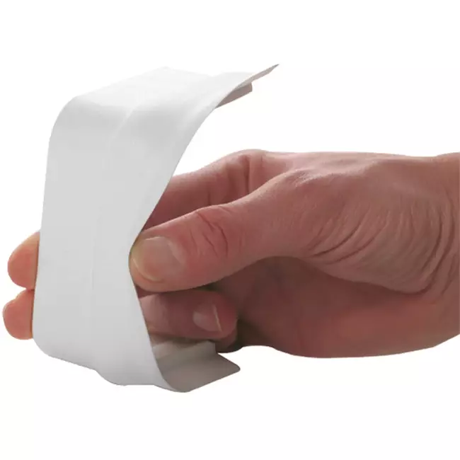 Climaplus air conditioning duct Soft connector 90x65mm RAL 9010 WHITE