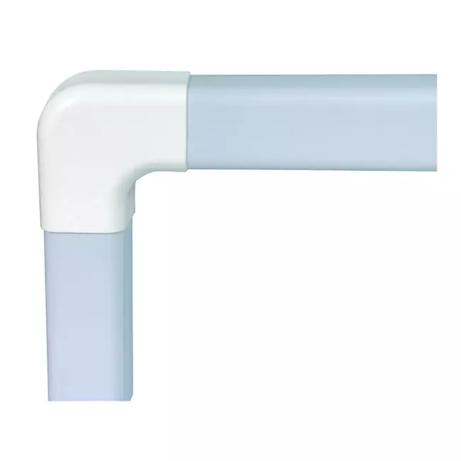 Climaplus gaine de climatisation Plat 90x65mm RAL 9010 BLANC