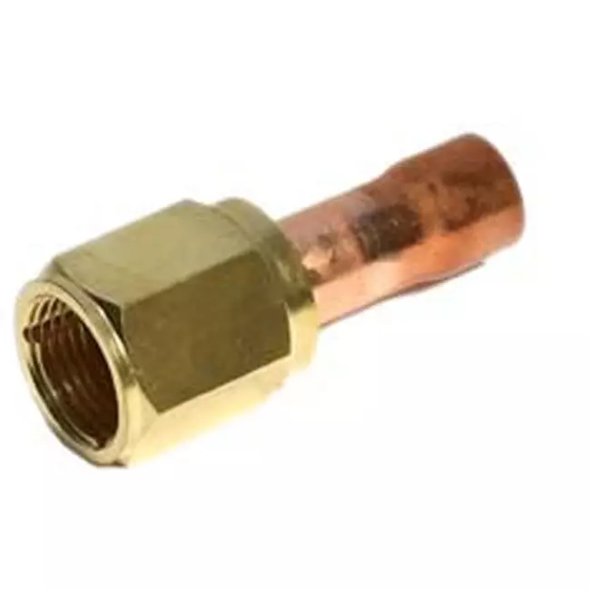 Accouplement à bouchon de brasure 3/8