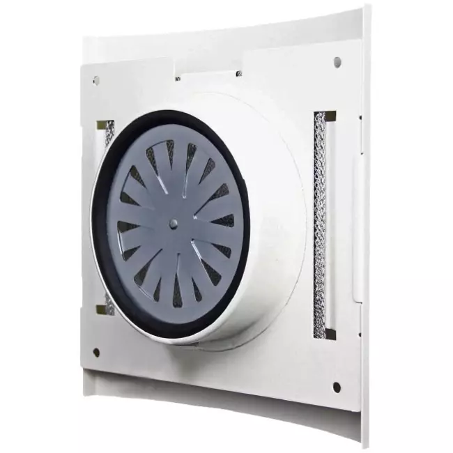 Bouche d'alimentation et d'extraction de luxe avec filtre Ø 100 mm - Alpha DLD-P100