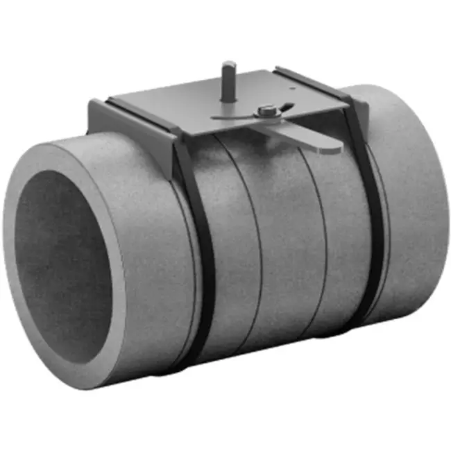 Registre d'équilibrage isolé EPS diamètre 125mm