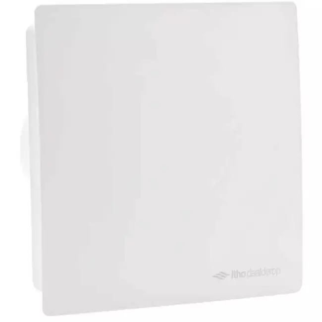 Vmc salle de bain Itho Daalderop Ø100 mm- blanc avec minuterie et capteur d'humidité BTV-ssst T