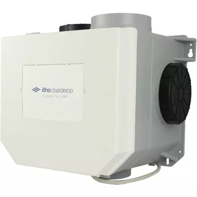 Itho Daalderop CVE-S ECO Optima High Performance Package HE 415 m³/h + sonde d'humidité + contrôle CO2 + 4 vannes - euro plug