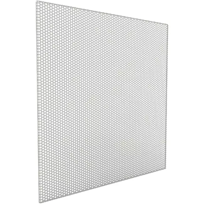 Diffuseur de plafond panneau perforé 594x594 pour installation dans les plafonds suspendus