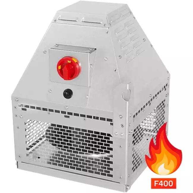 Ventilateur de toit gaz sortie de combustion horizontale - DHN 280 D2 F4 30