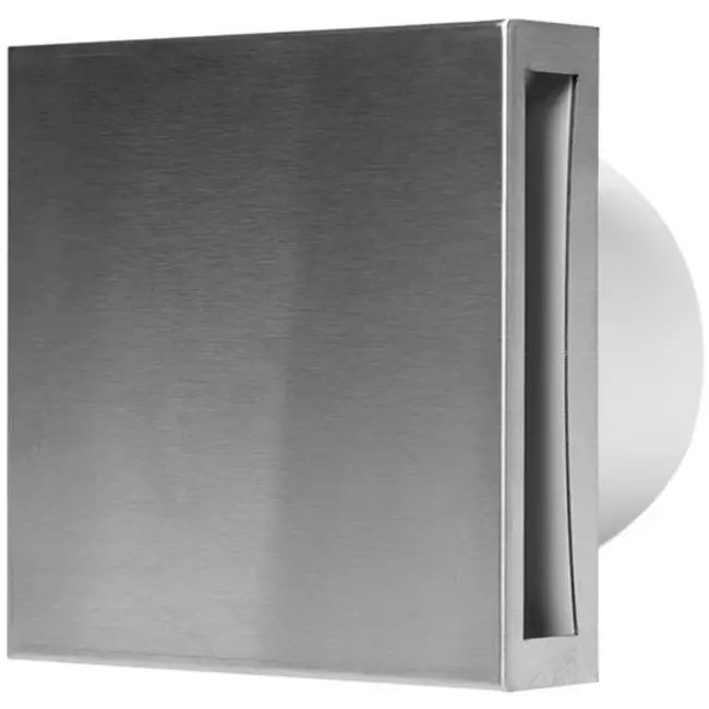 Vmc salle de bain Ø 125 mm acier inoxydable avec minuteur - EET125Ti