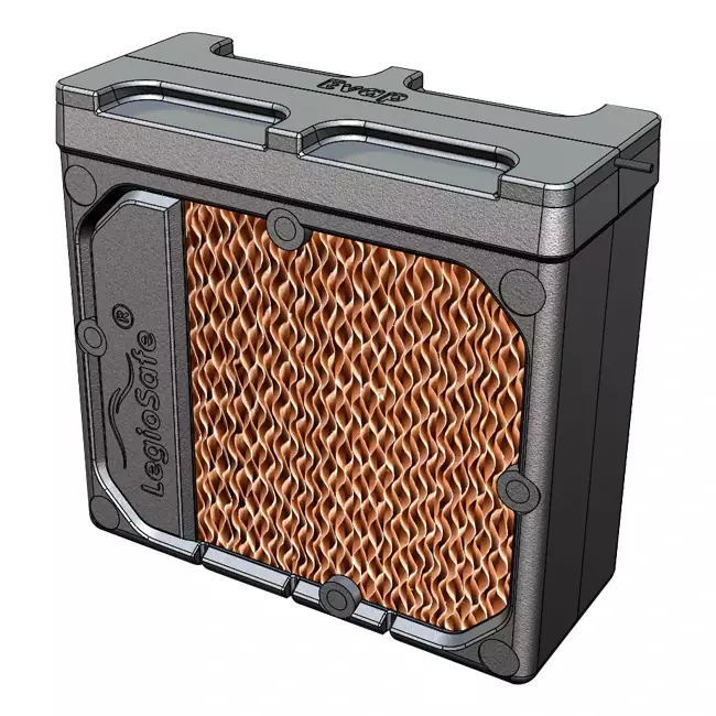 Humidificateur à cartouche de remplacement HomEvap - filtre matriciel et filtre à légionelles