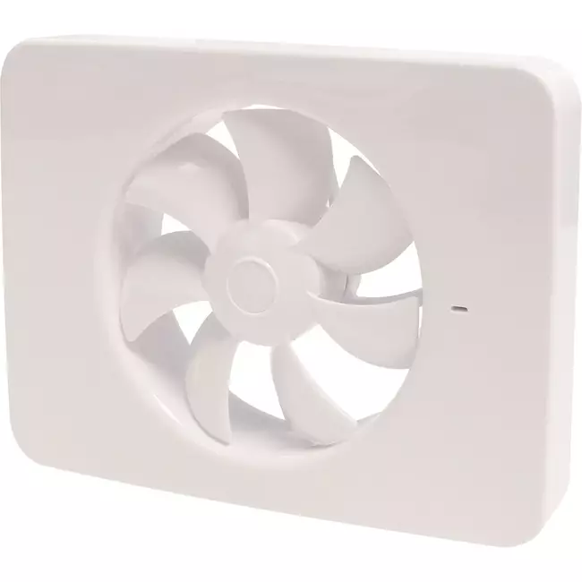Vmc salle de bain Vent-Axia Lo-Carbon iQ de design plat Ø 100 - 125