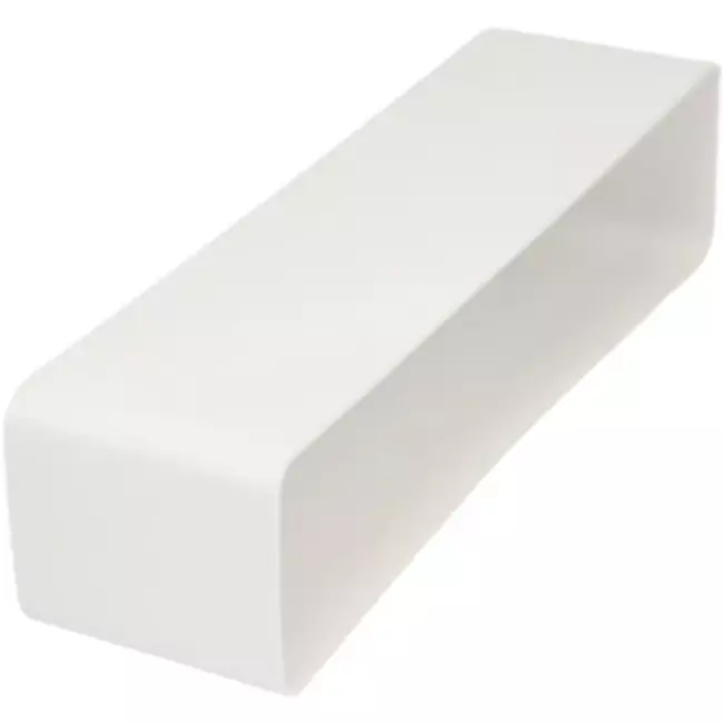 Manchon de raccordement en plastique carré 220x90 mm - KSF29