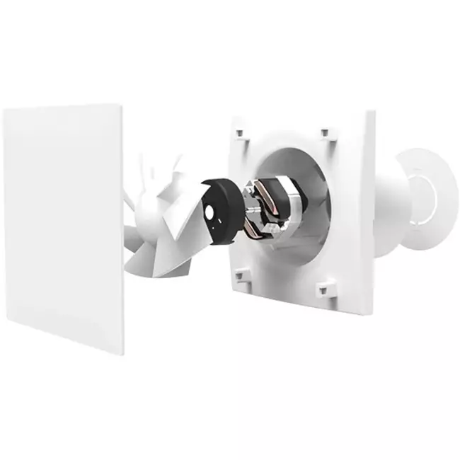 Vmc salle de bain silencieux Mute Ø 100mm - Avec minuteur - Vent Axia Mute 100 TN