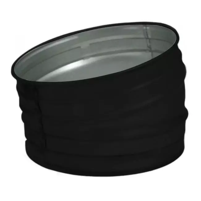 Coude rond spiralé 15° Ø 150 mm  - sur mesure RAL9005