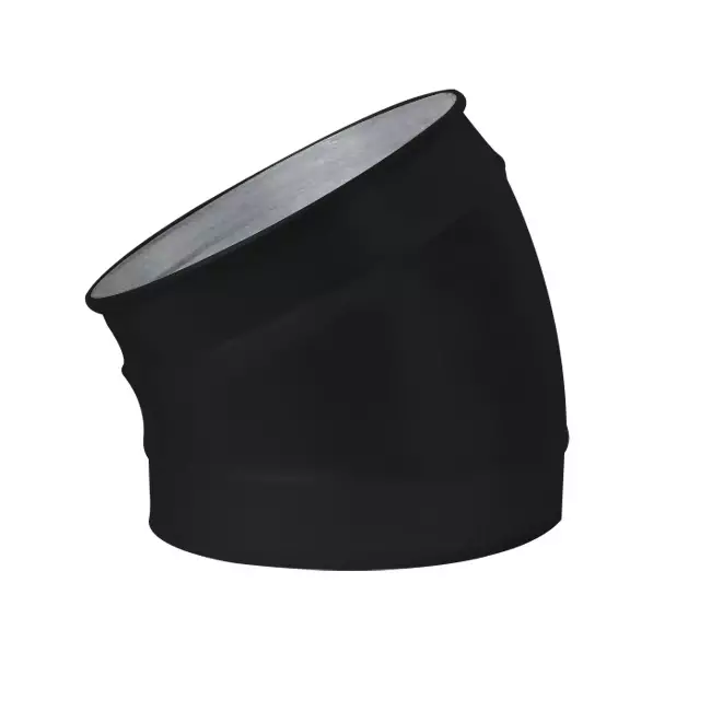 Coude spiralé rond 30° Ø 180 mm pour conduit rigide galvanisé - sur mesure RAL9005