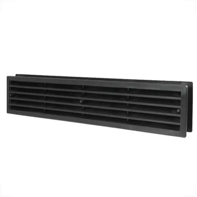 Grille de porte 450 x 92 noir - VR459M