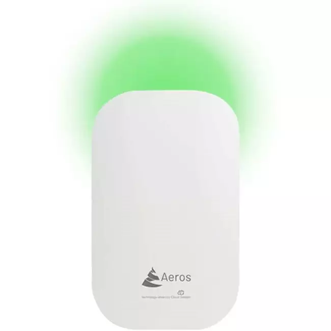 Compteur de poussières fines Aeros Pro avec aérosols, TVOC et CO2