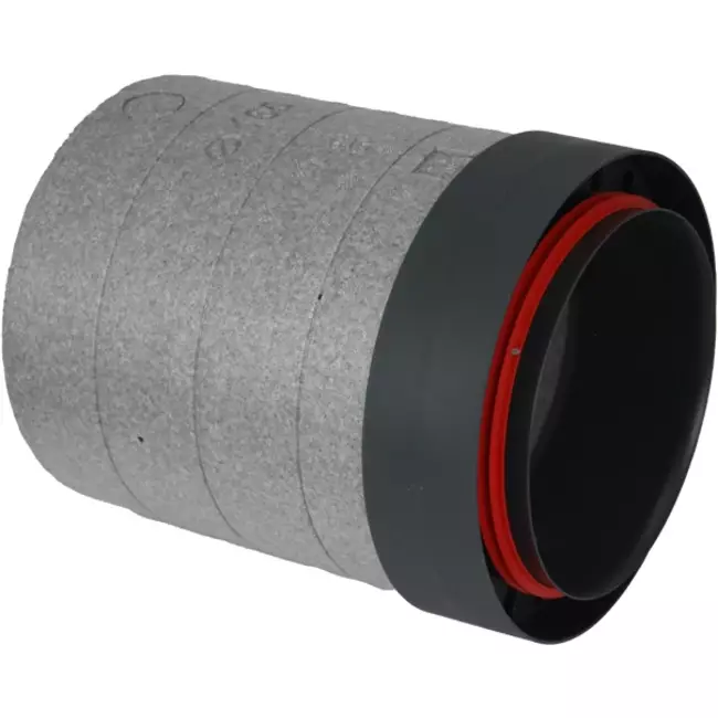 Gaine de ventilation isolée EPS 1 mètre diamètre 125mm