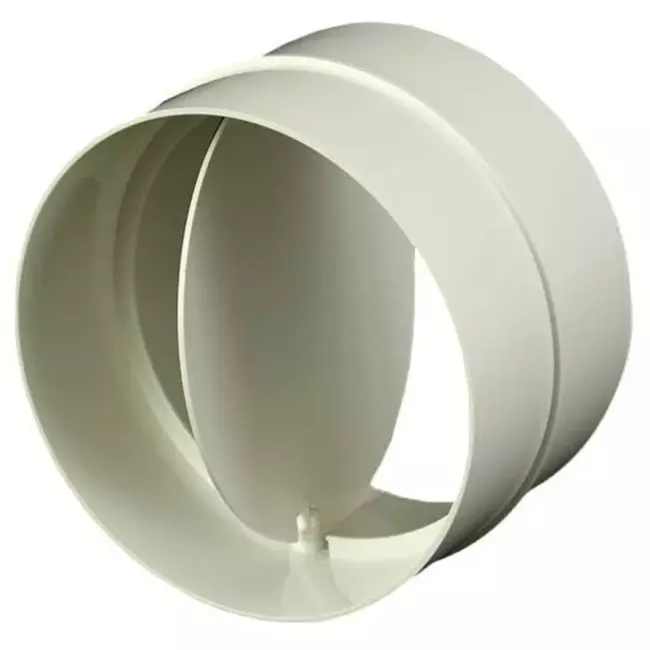 Clapet anti-retour rond en plastique, diamètre : 150 mm AV150
