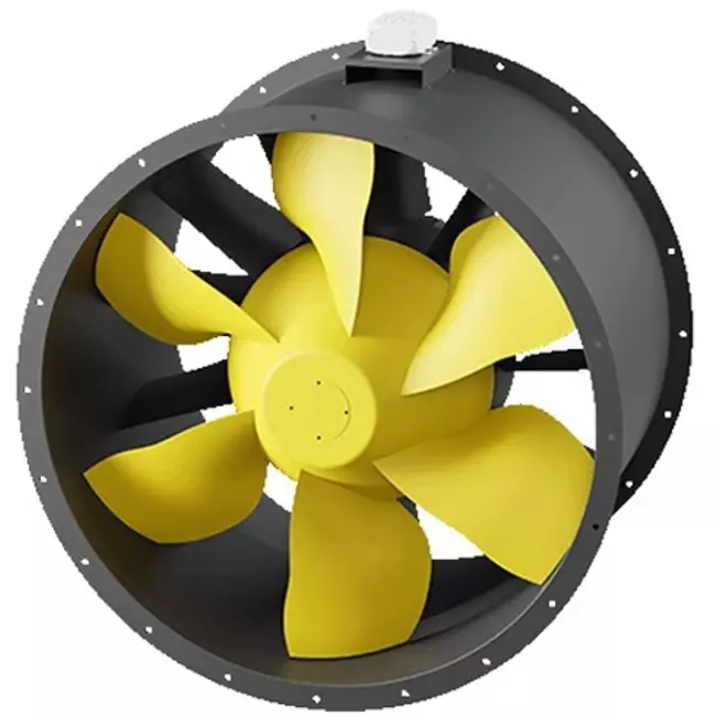 Axial 1250mm ventilateur de gaine - AL 1250 D6 02
