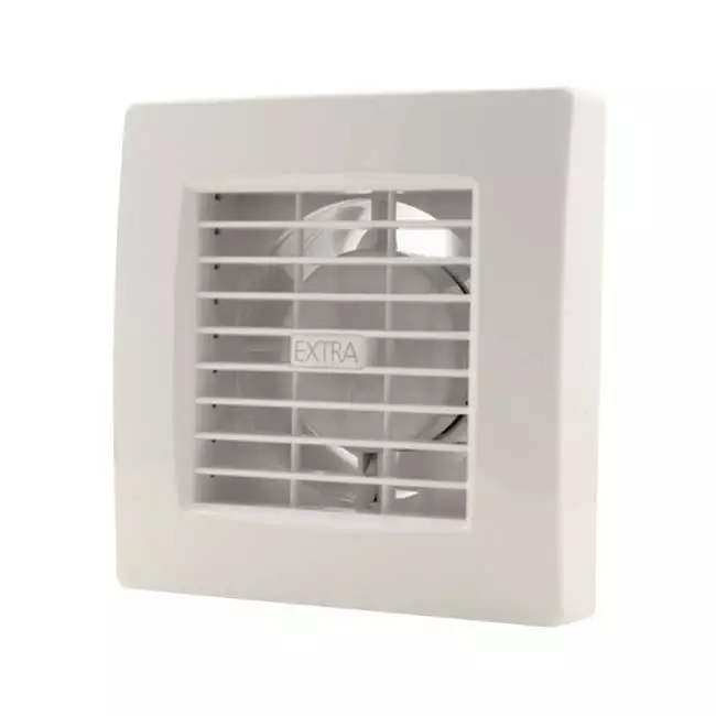VMC salle de bain Ø120 mm Blanc - luxe X120