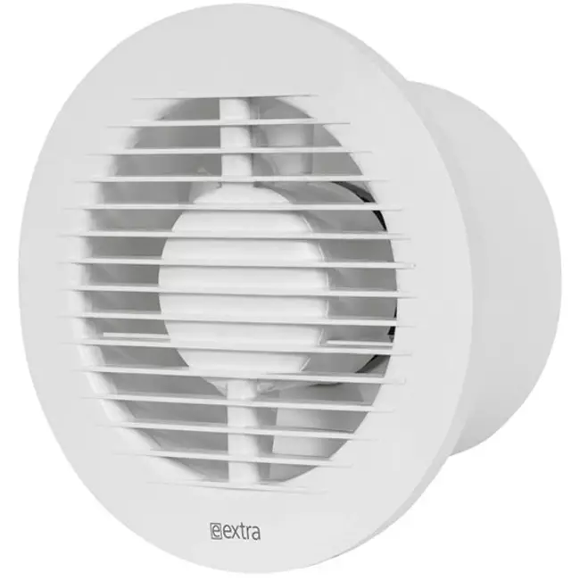 Vmc salle de bain rond Ø 125 mm BLANC avec minuterie - EA125T
