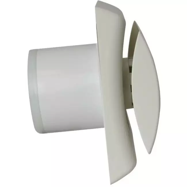 Vmc salle de bain Itho Daalderop Ø100 mm- blanc avec minuterie et capteur d'humidité BTV-N203 HT