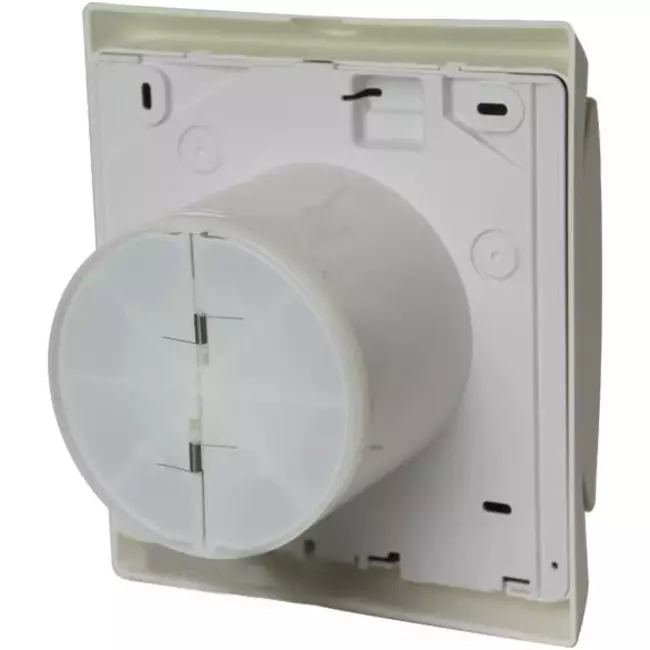 Vmc salle de bain Itho Daalderop Ø100 mm- blanc avec minuterie et capteur d'humidité BTV-N203 HT