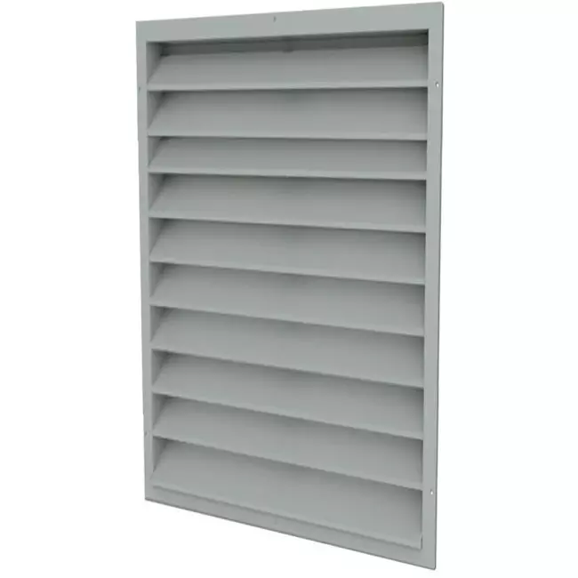 Grille murale extérieure en acier galvanisé 200x800