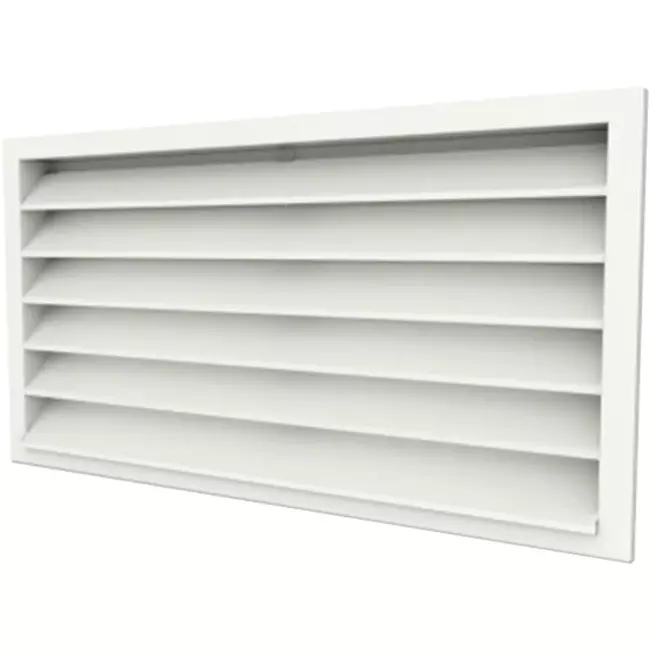Grille murale extérieure aluminium 600x500 (WB803)