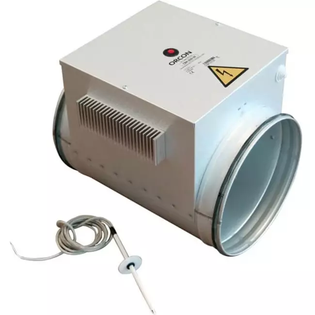 Réchauffeur électrique avec capteur de conduit Orcon CBA 315 30 - 230 volts