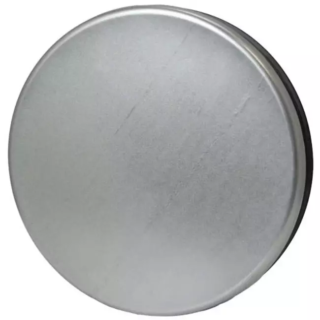 Couvercle spiralé Ø 160 mm pour conduit rigide galvanisé - Galvanisé
