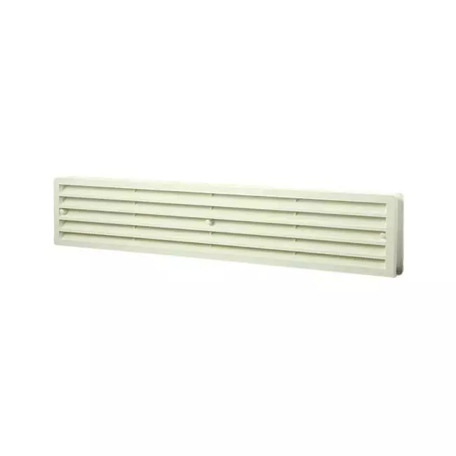 Grille de porte 450 x 92 blanc - VR459