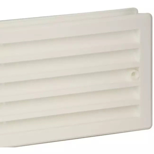Grille de porte 450 x 92 blanc - VR459