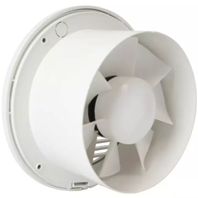 VMC salle de bain rond Ø 150 mm Blanc - base EA150