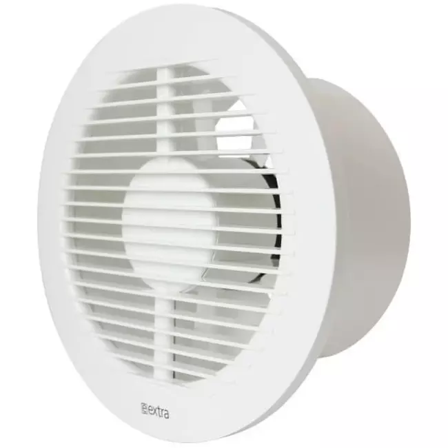 VMC salle de bain rond Ø 150 mm Blanc - base EA150