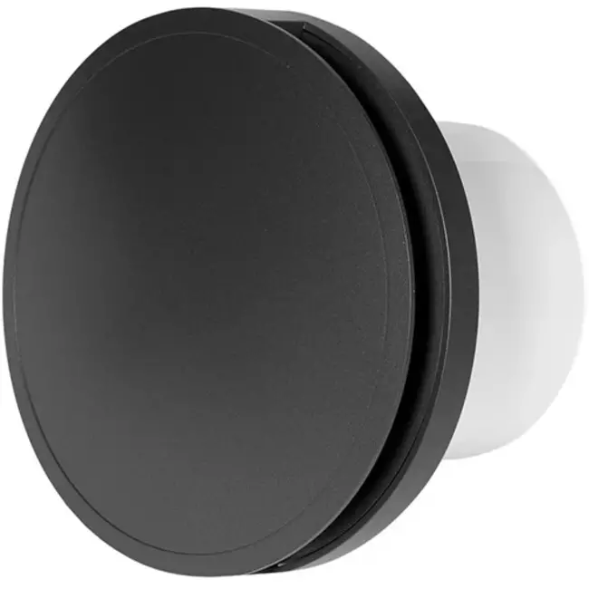 Vmc salle de bain rond Ø 100 mm anthracite - Design EAT100A