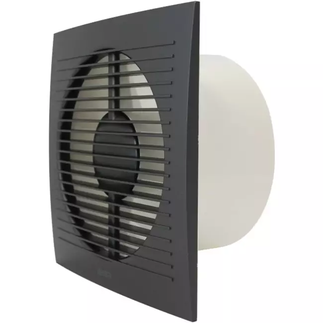 VMC salle de bain Ø 100 mm Anthracite - standaard EE100A