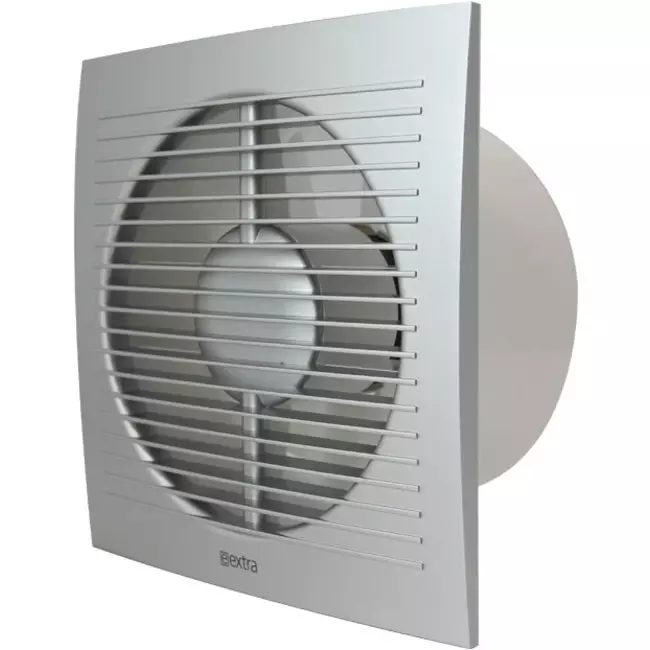VMC salle de bain Ø 150 mm Argent - standaard EE150S